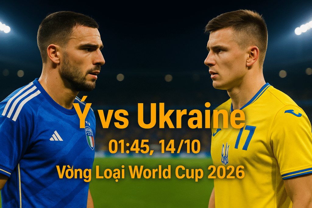 Soi kèo theo phong độ - Trận đấu: Ý vs Ukraine